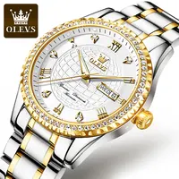 OLEVS Luxury Men Automatic Watch Brand Business Men&#39;s Mechanical Watches Waterproof Wristwatch montre homme