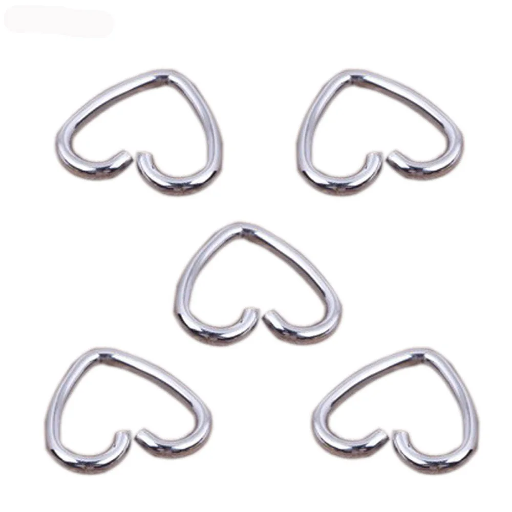 Piercing 2pcs Surgical Steel Heart Ring Cartilage Tragus Earrings Oreja Ear Stud Helix Fake Body Jewelry | Украшения и аксессуары