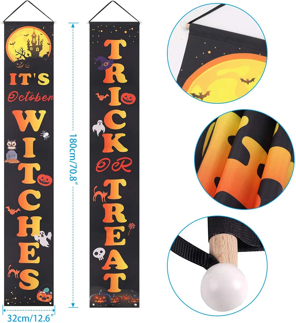 Украшение BIEMLERFN для Хэллоуина в виде тыквы призрака скелета украшение входной