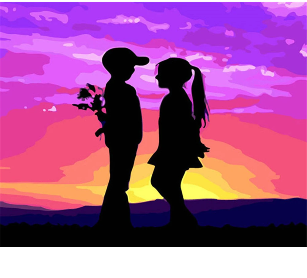 

CraftArtGo картина по номерам Рисунок живопись на холсте Ручная роспись подарок картина по номерам водопад комплекты, украшение для дома