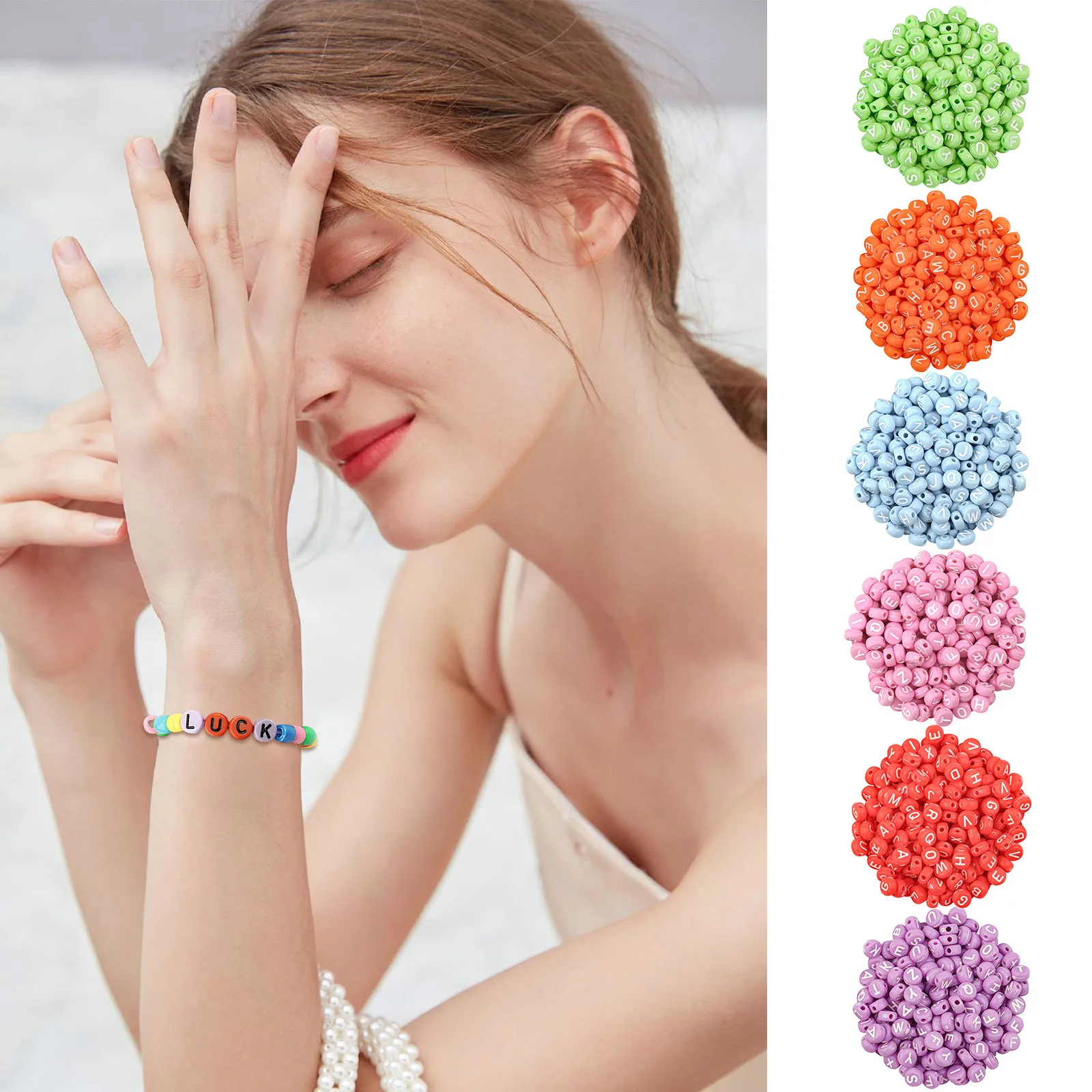 Garment Beads Lovely Resin Small Pendant Rainbow Color Necklace Jewelry Making Sewing Craft Production DIY Process Decoration | Дом и сад