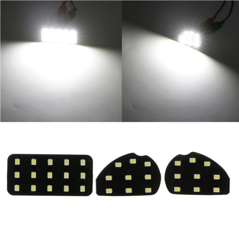 Новый 3 шт. авто интерьер автомобиля Светодиодный лампа для чтения на крышу Ford