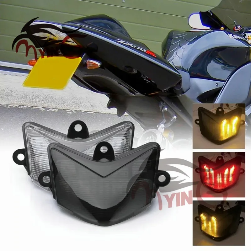 

For Kawasaki ZX-10R 2004-2005 ZX10R Motorcycle Integrated Led taillight taillight Indicators Indicators ZX 10R 04 05