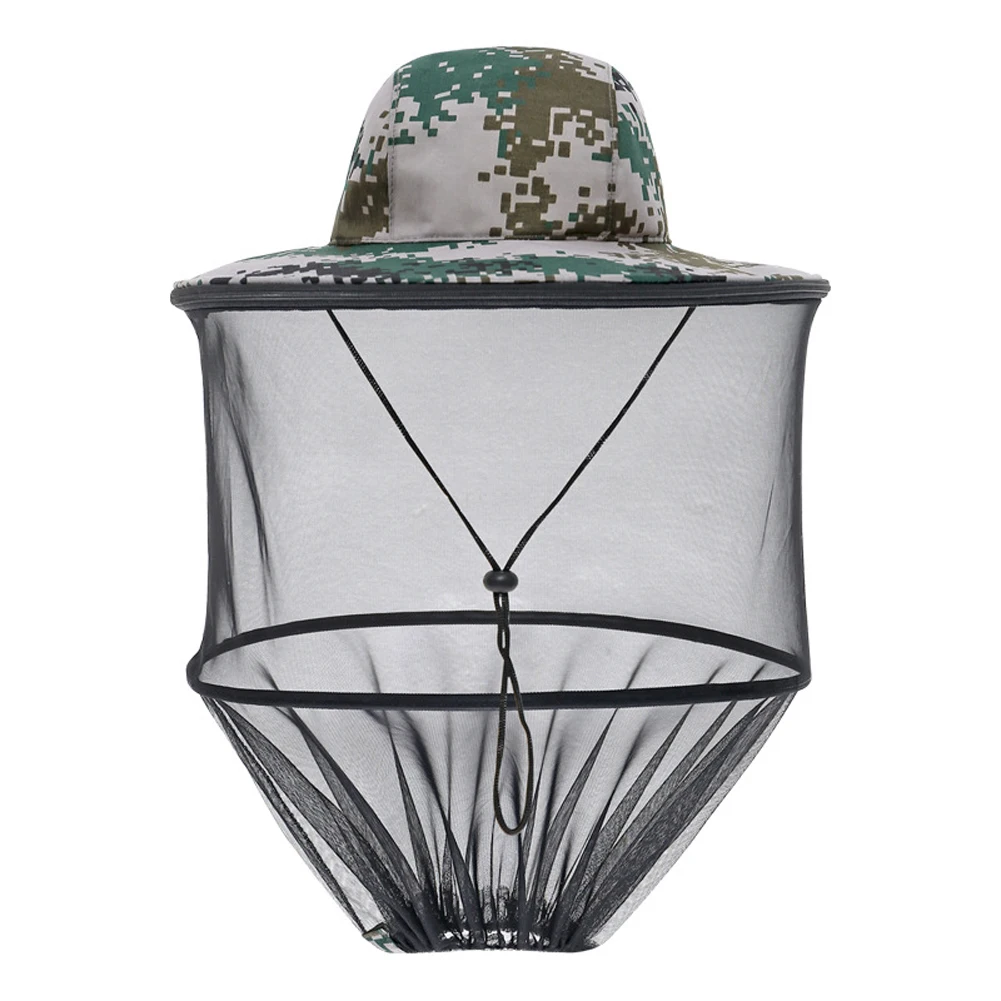 

Insect Hat Fishing Hat Bug Mesh Proof Cap Travel Camping Outdoor Anti Mosquito Bug Face Protector Travel Camping Equipment