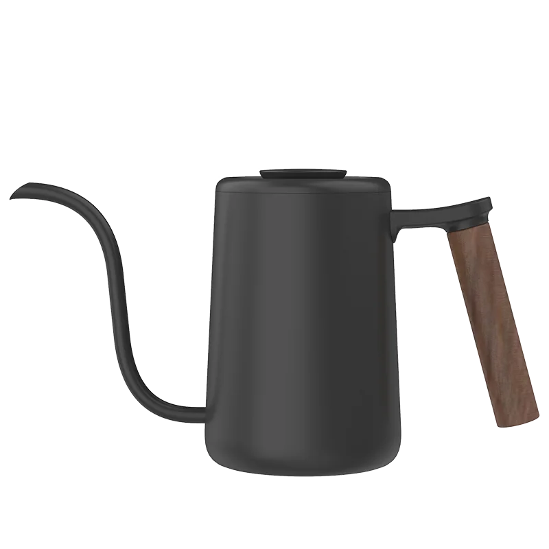 

Stainless Steel Gooseneck Kettle Household Retro Kitchen Wooden Handle Mini Kettle Solid Teteras Para Hervir Agua Coffee Kettle
