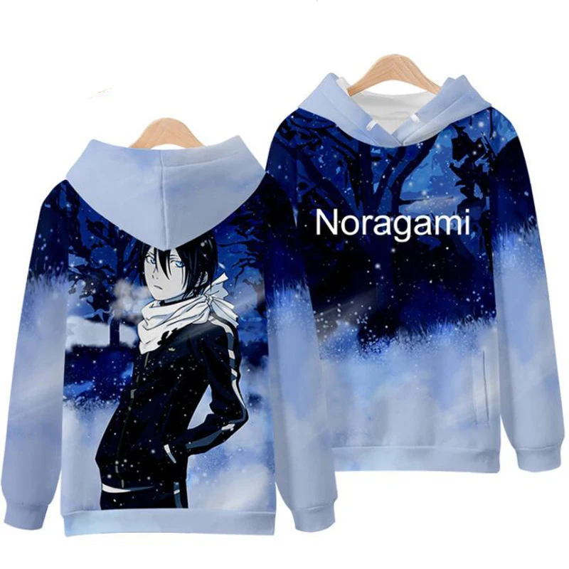 Толстовка Noragami с капюшоном костюм для косплея из аниме толстовки в стиле