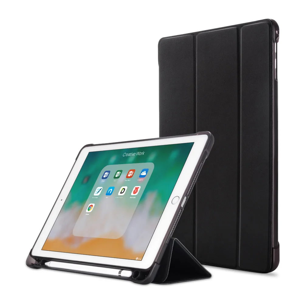 Чехол для iPad air2 умный Мягкий силиконовый чехол 2018 дюйма из искусственной кожи 6 го