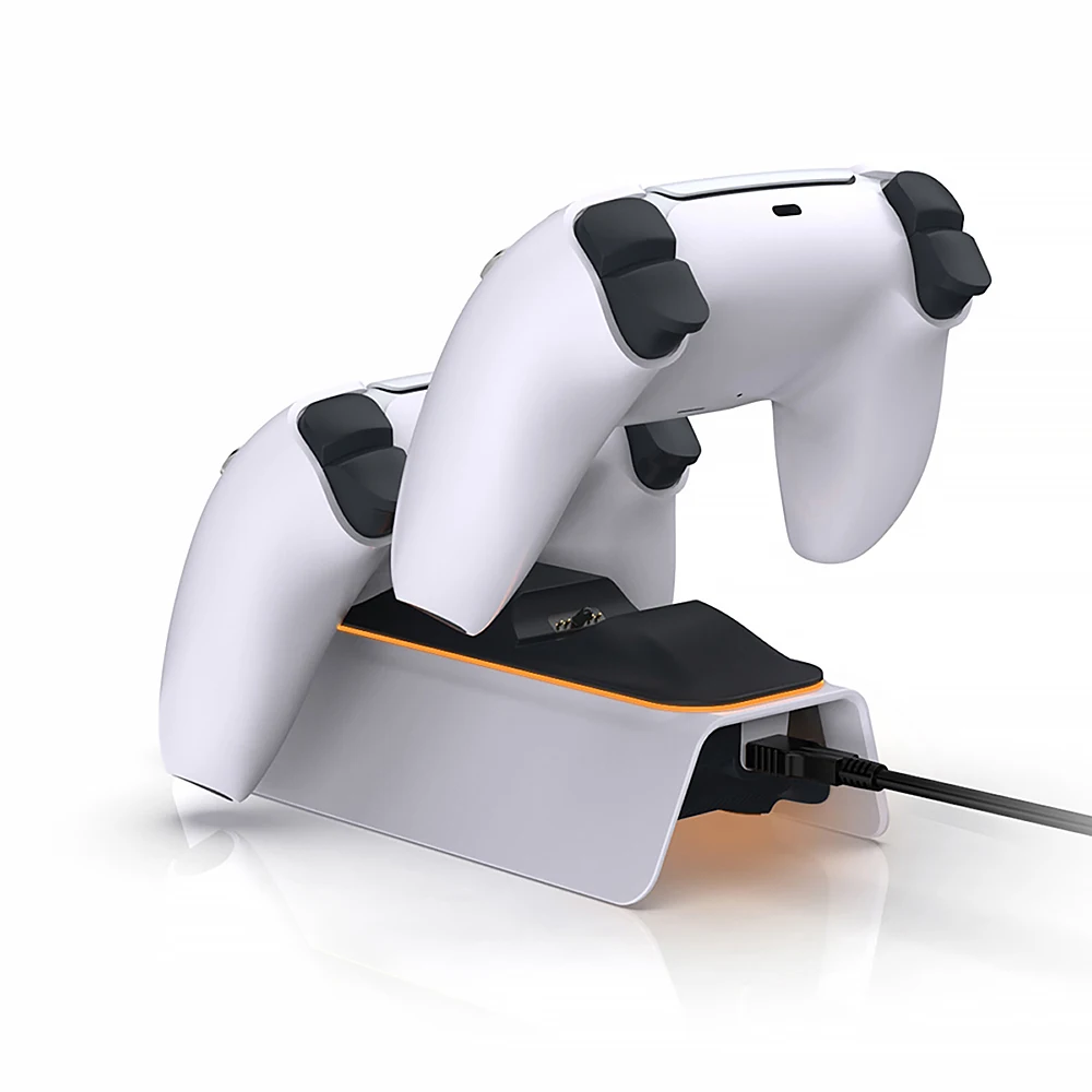 

Powstro USB Dual Chargers Dual Charging Stand Fast Charging For Sony PlayStation 4 Wireless Bluetooth Gamepad Controller