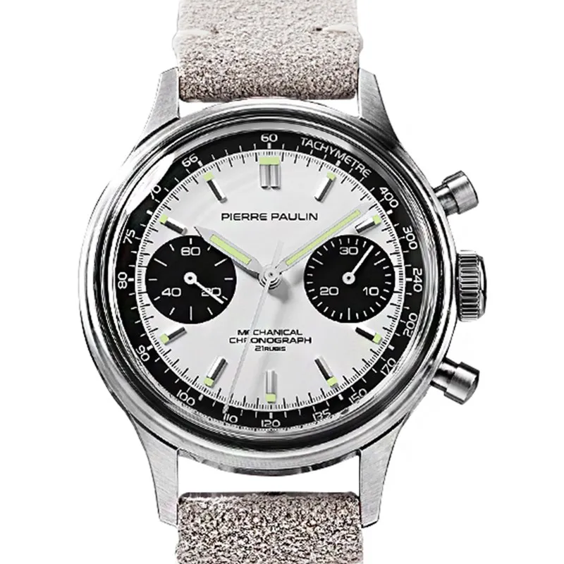 Мужские наручные часы с хронографом светящиеся часы-авиаторы 3d-хронографом и