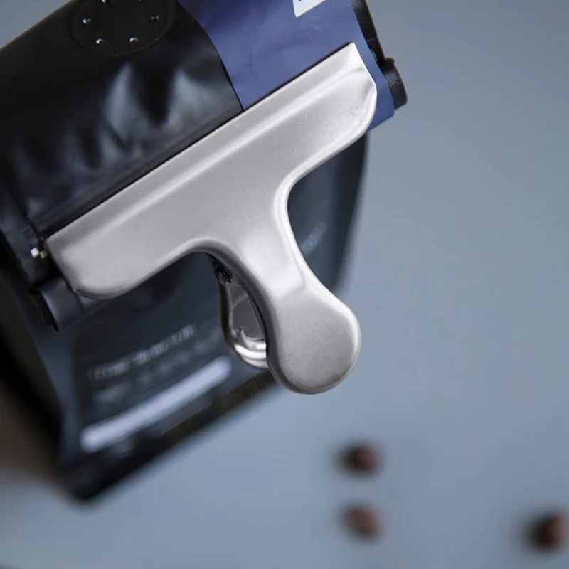 

5PCS Stainless Steel Multifunction Bag Chip Clips, Fresh Food Clips, Photo File Clamps, Seal Grip for Kitchen Seal