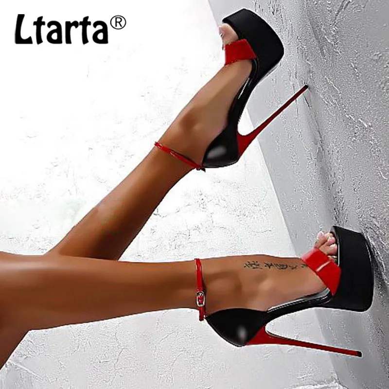 LTARTA/2021 босоножки на водонепроницаемой платформе Пикантные женские туфли и