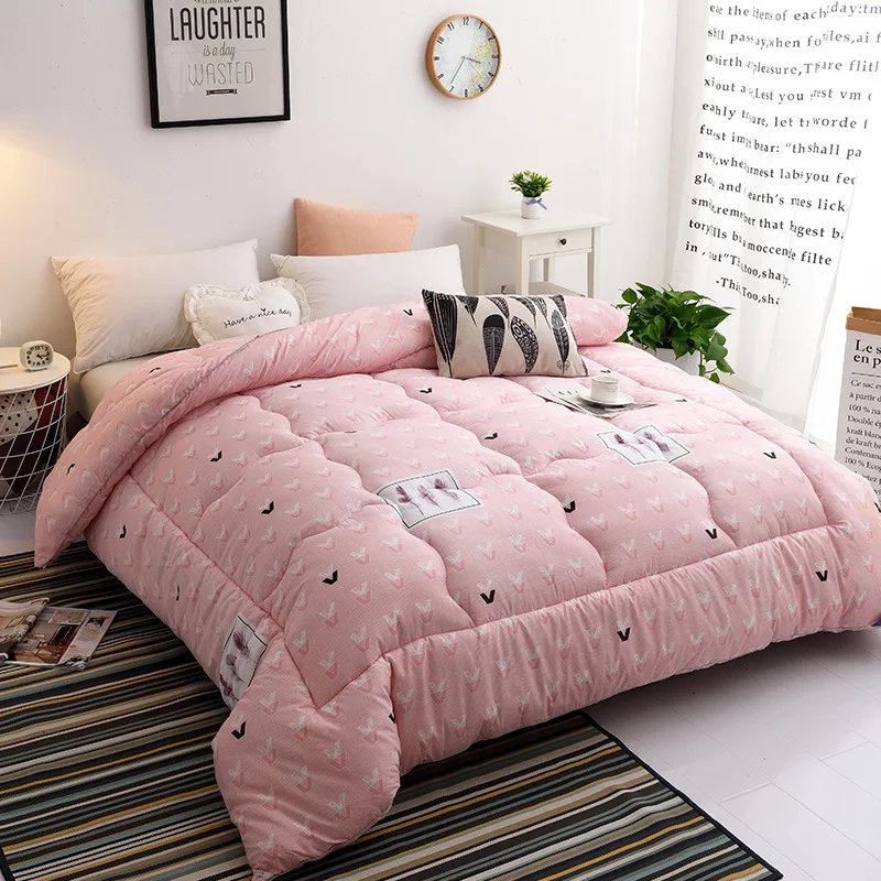 1 5 ~ 4 кг перо бархатное лоскутное одеяло теплое мягкое несколько вариантов