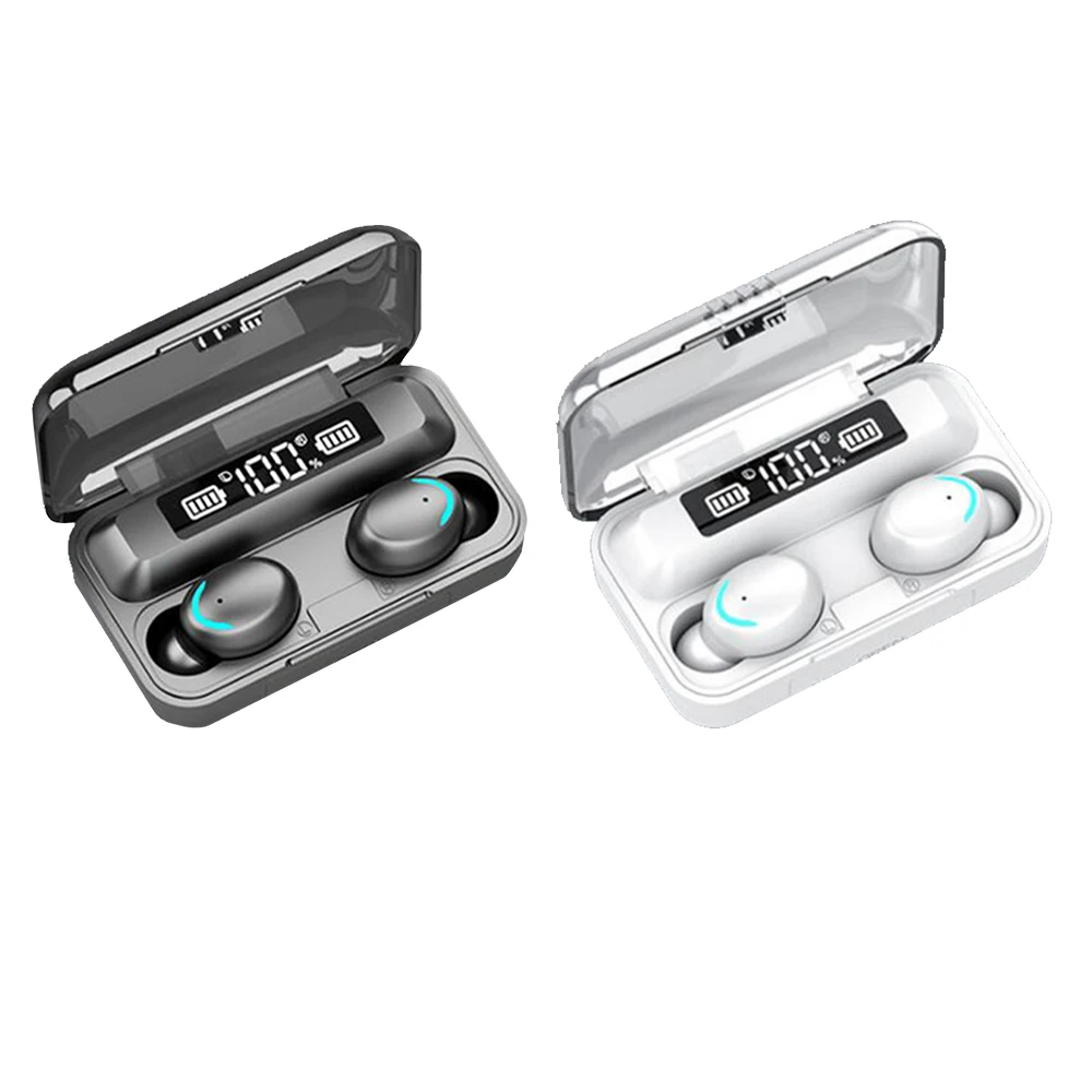 

TWS F9-5c Headphones Sport Stereo 5.0 Earphones Charging Box 9D Wireless F9-5 c Waterproof Earbuds Headphones With Mic Bluetooth