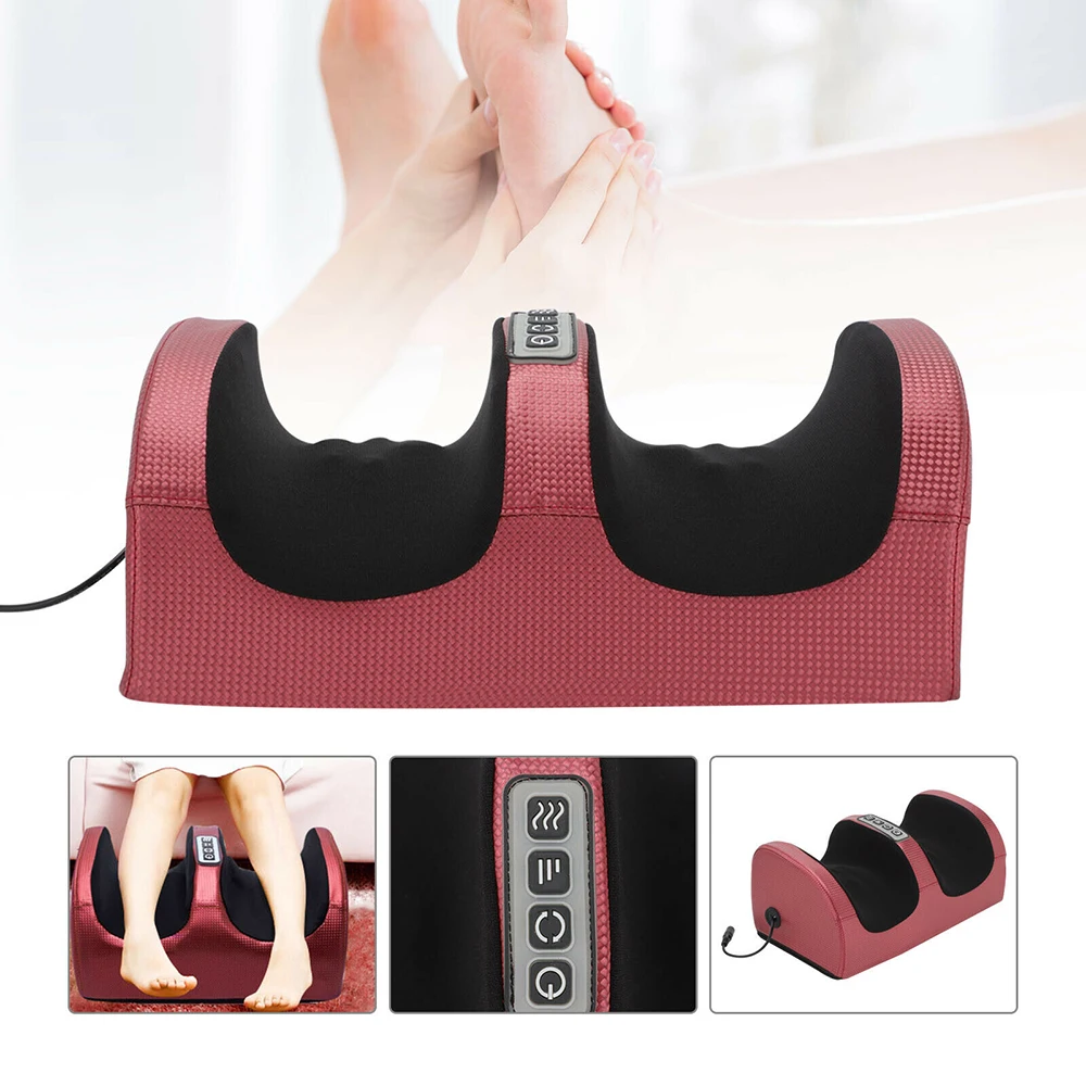 

Electric Heating Foot Body Massager Foot Leg Kneading Massager Machine Electric Shiatsu Blood Booster Circulation Pain Relief