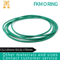 green fkm o rings seals cs2 65mm id132136140145150155160165170mm oring seal gasket fuel washer