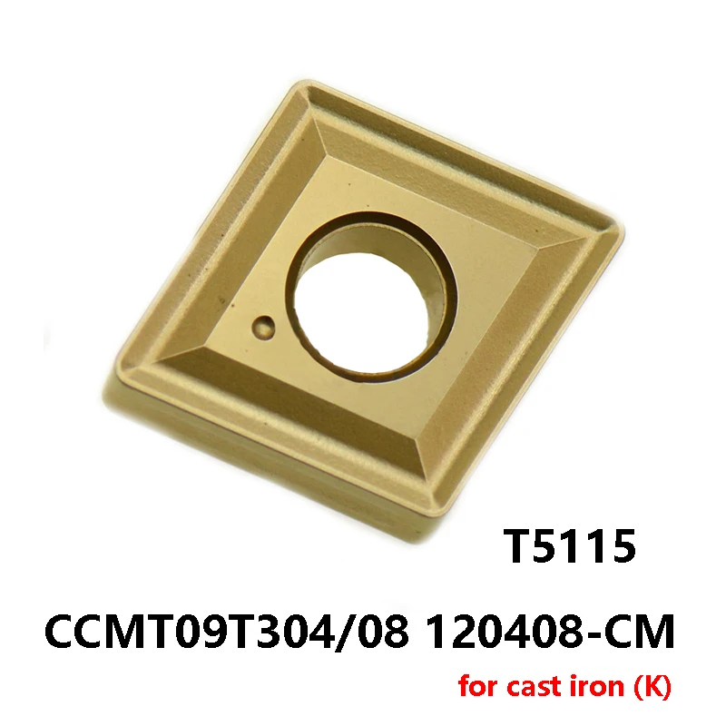 

Original CCMT 09T304 09T308 120408 for Cast Iron CCMT09T304 CCMT09T308 CCMT120408-CM T5115 CCMT Lathe Tool Carbide Inserts