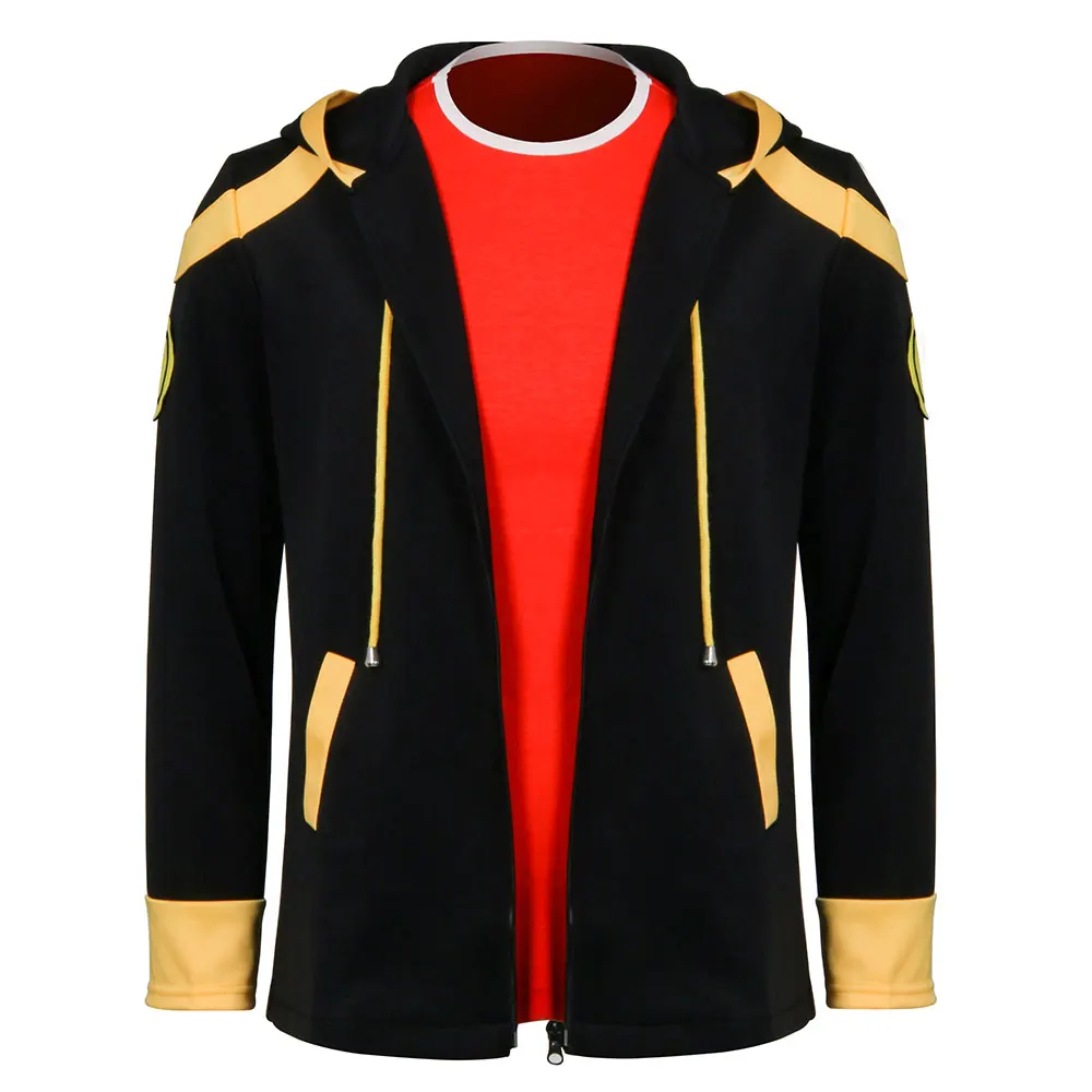 

Game Mystic Messenger 707 Hoodie and T- shirt Hacker 707 Cosplay Costumes for Adult Men Halloween Cosplay Costumes
