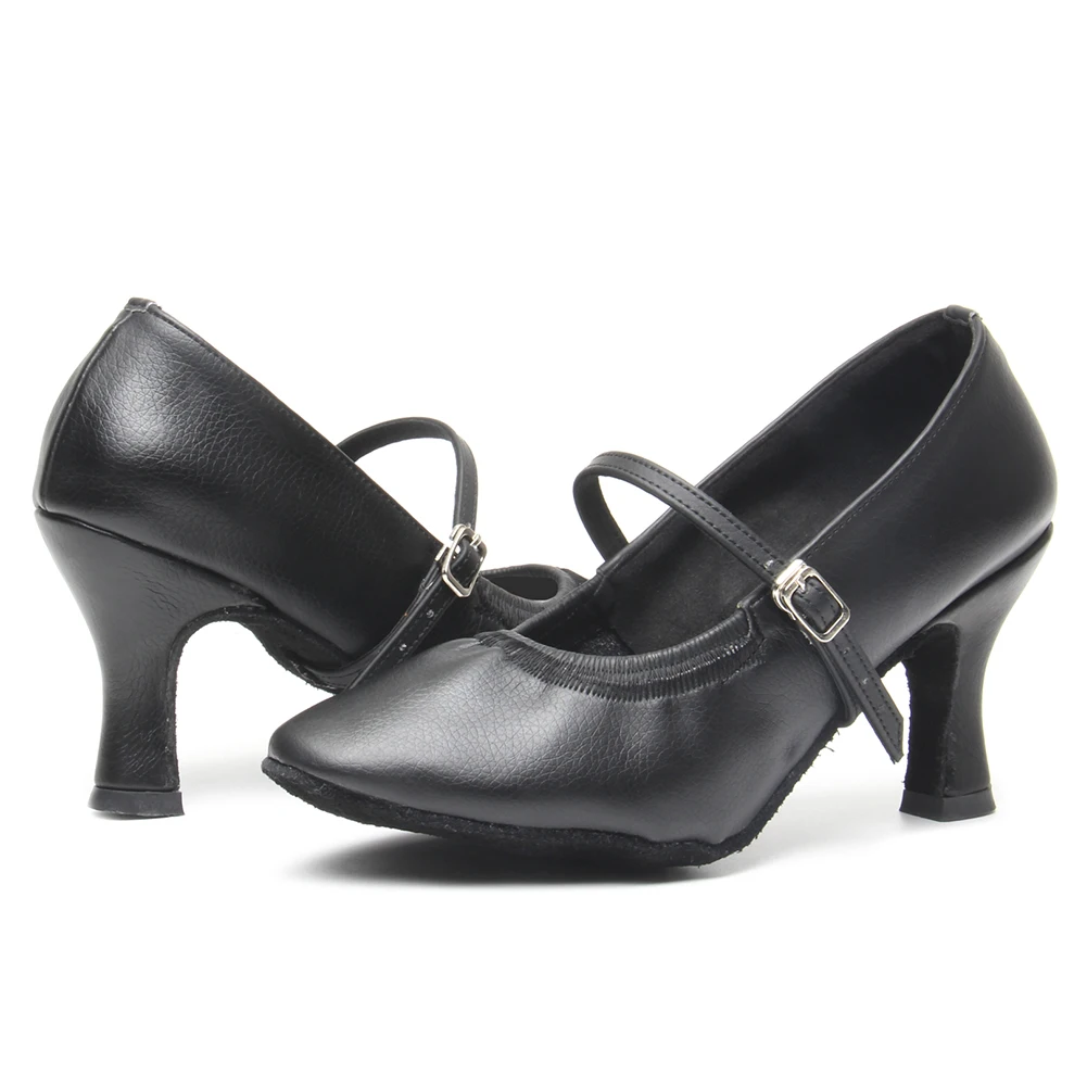 Hipposeus Latin Modern Salsa Tango Dance Shoes Soft Sole Sandal Ballroom Party Dancing ShoesWomen Dance-Shoes Girls High Heels