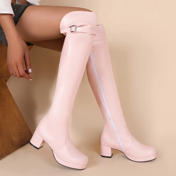 

Женские мотоциклетные ботинки размера плюс, дизайнерские длинные ботинки из натуральной кожи с ремешком и металлическим замком в виде акул...