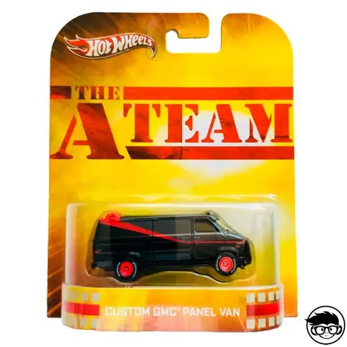 Горячие колеса команда пользовательских GMC панель Ван 2013 Ретро