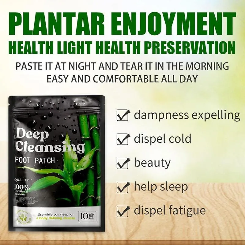10 шт. травяные детоксикационные подушечки для ног | Красота и здоровье
