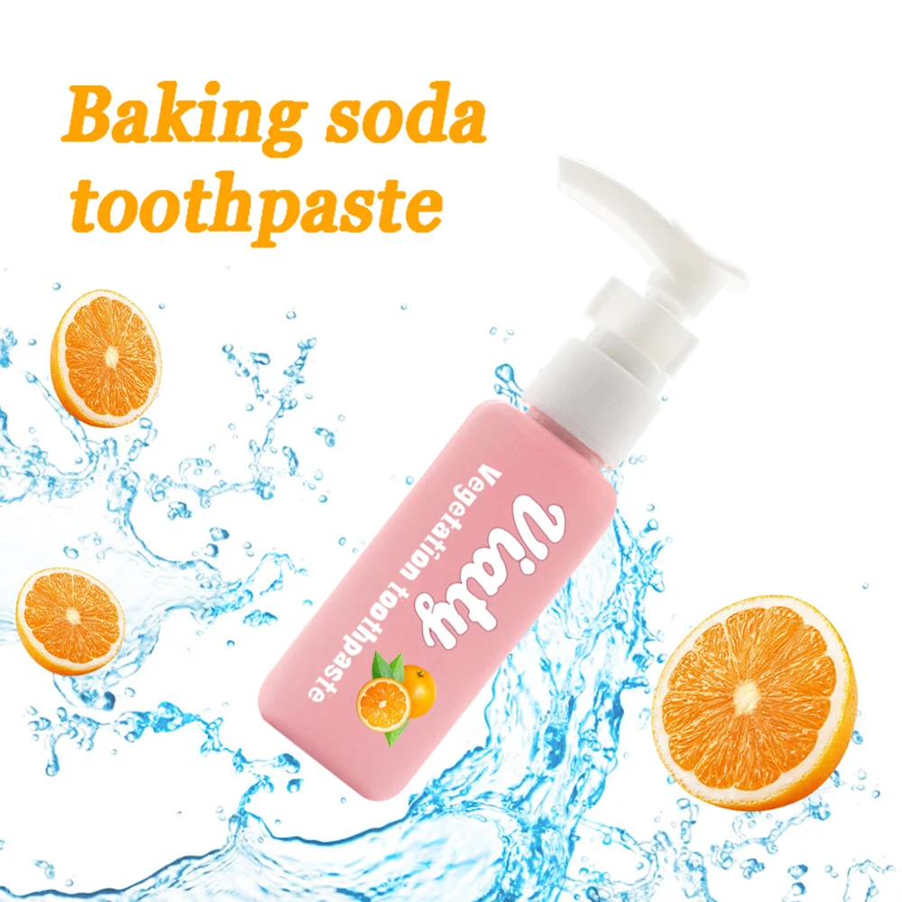 Чистка зубов Уход за полостью рта пищевая Сода фруктовая зубная паста с