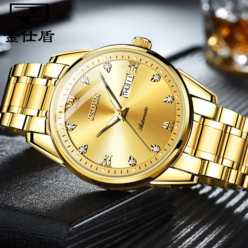 

JSDUN Men Watch Luxury Brand Waterproof Automatic Mechanical Watches Original Casual Wristwatches Montre Homme