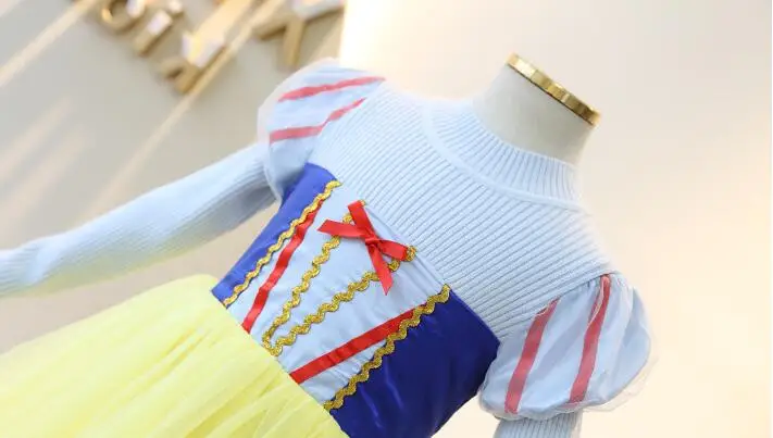 Новинка 2019 детские платья для косплея милая одежда принцессы девочек 5 шт./лот