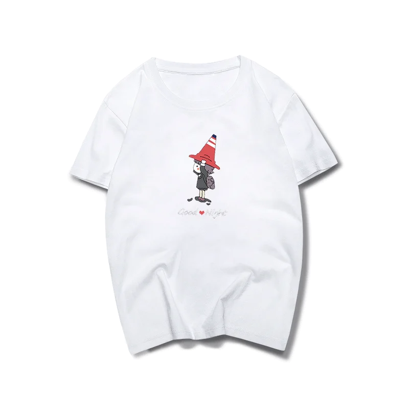 Новинка 2020 модная крутая женская футболка с принтом белые женские футболки