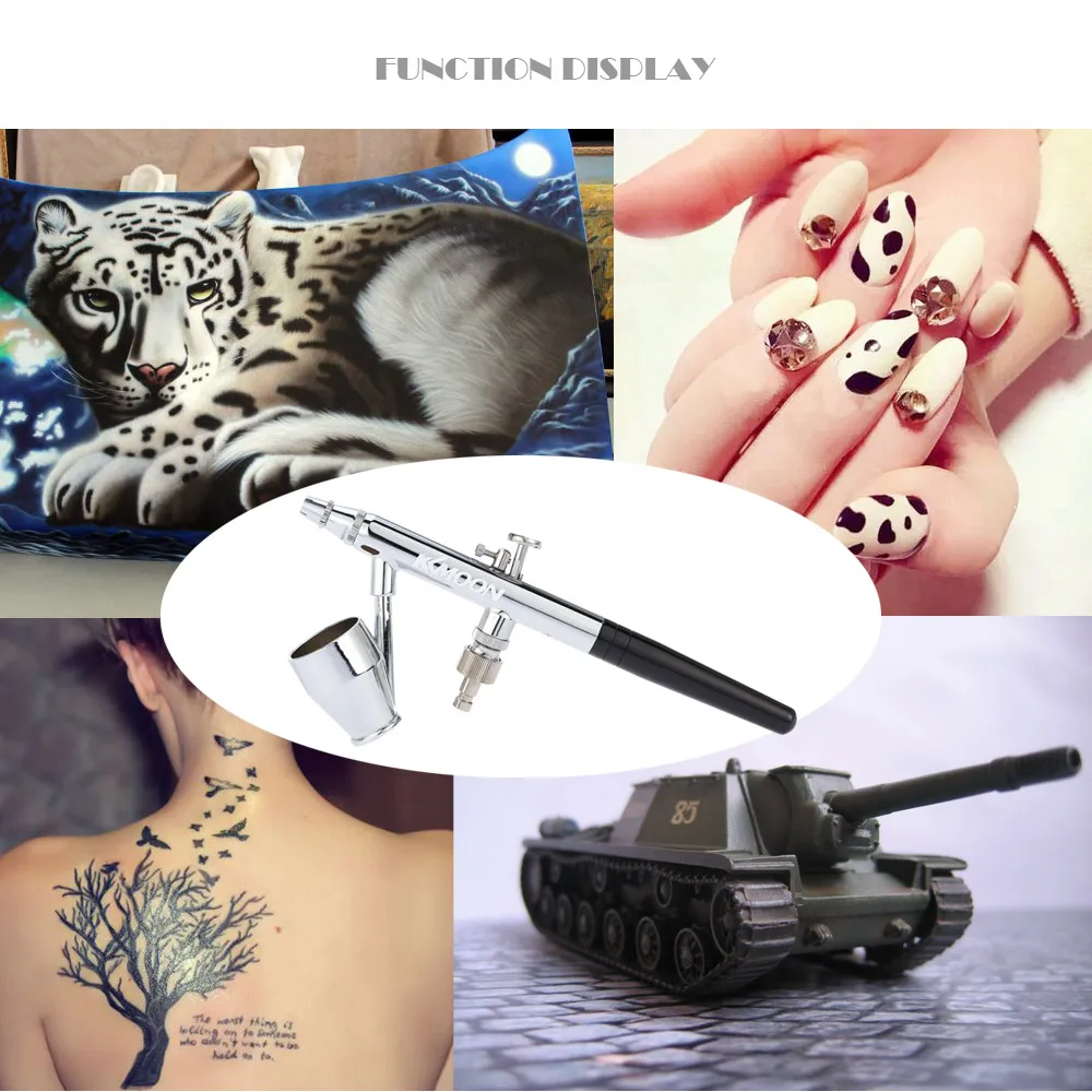 Аэрограф с подачей сифона Двойного действия набор аэрографов 0 35 мм пистолет