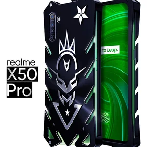 realme x50 pro v5 q2 case realme 7 5g reno 4z luxury new heavy duty armor metal aluminum back case for find x2 pro back case free global shipping