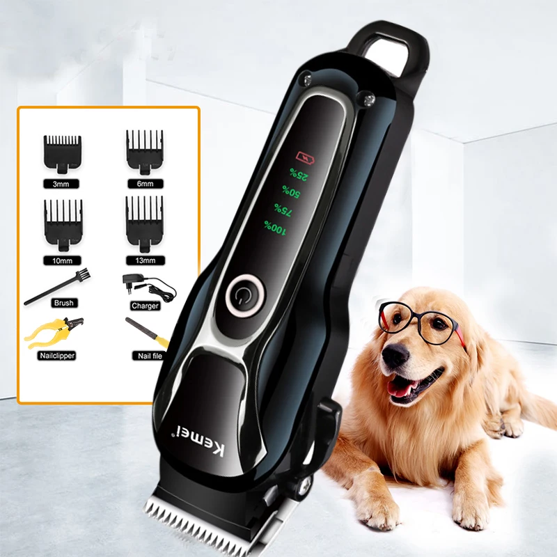 Перезаряжаемый триммер для собак и кошек машинка груминга устройство удаления