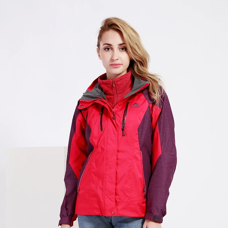 ROYALWAY новинка 2019 ветровка для путешествий женская съемная флисовая подкладка