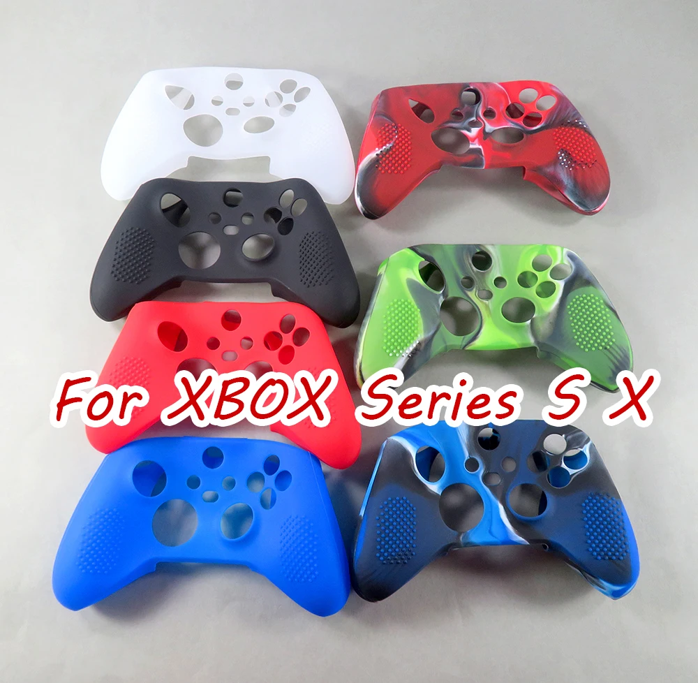 Фото 1 шт. для XBoxSeries X S тонкий контроллер защитный силиконовый гелевый чехол для Xbox Series X S геймпад №2