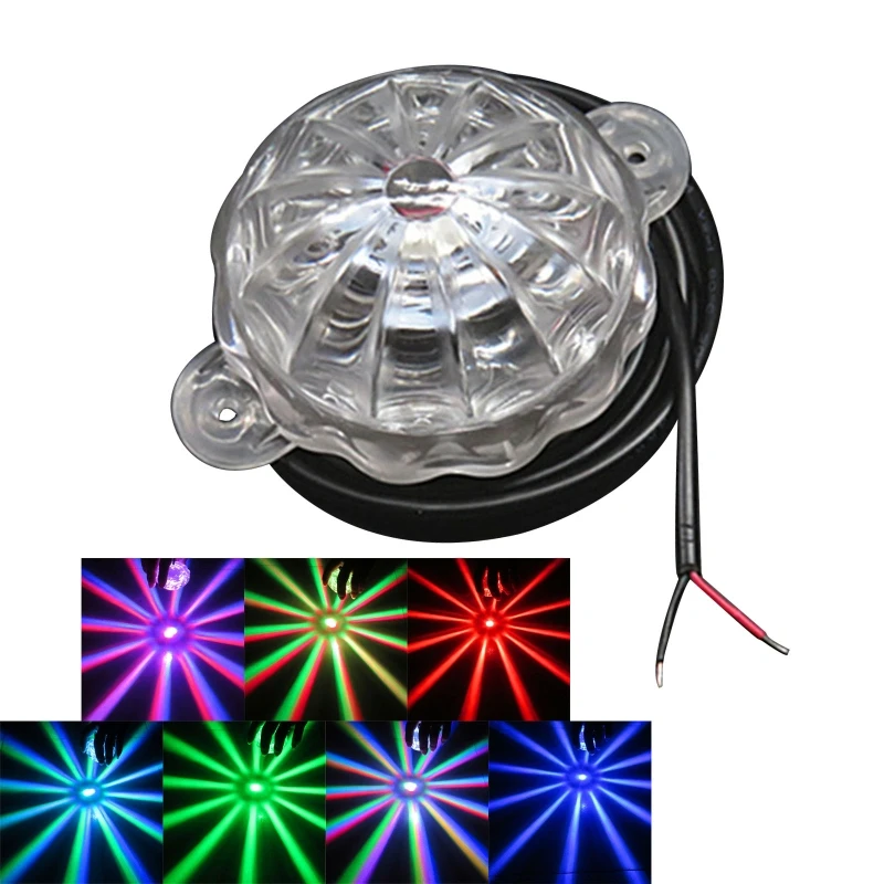 

Universal Motorcycle Modified 12V Cool Chassis Light Colorful Flashing Lights LED Atmosphere Lamp Decoration Lamps