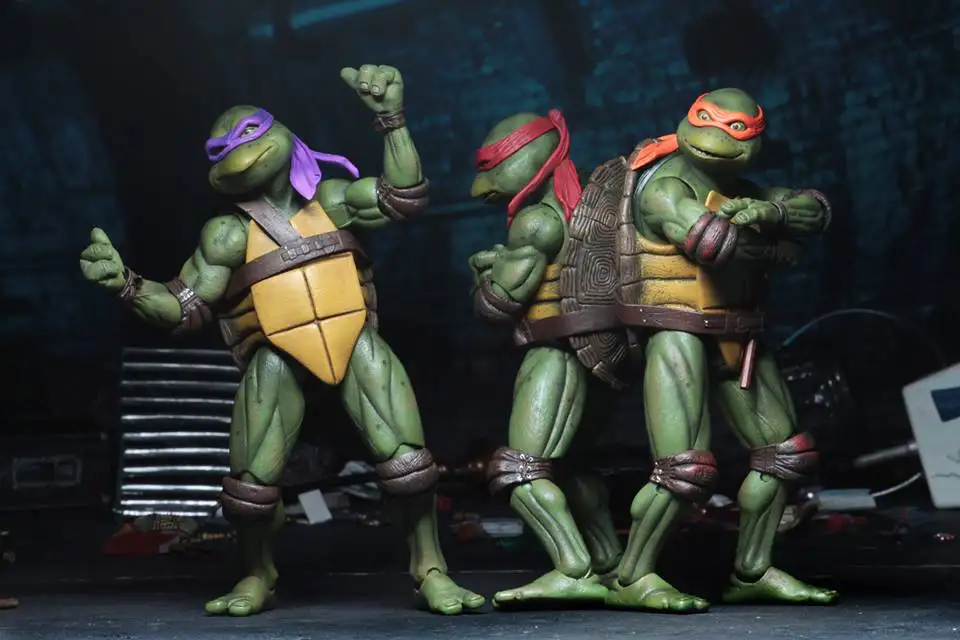 Набор из 4 черепашек 90-х " фигурка Рафаэля леonardo Michelangelo Donatello Ninjas Bjd подвижная фигурка игрушки куклы