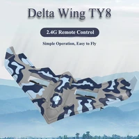 new epp foam drop resistant rc delta wing glider night led gyroscope electric fixed wing fighter kids rc drone model toy gift