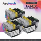 Aecteach Новый LC-3219 3219XL картридж совместимый для Brother LC 3219 для Brother J6530DW J5330DW J5730DW J6935DW J5335DW