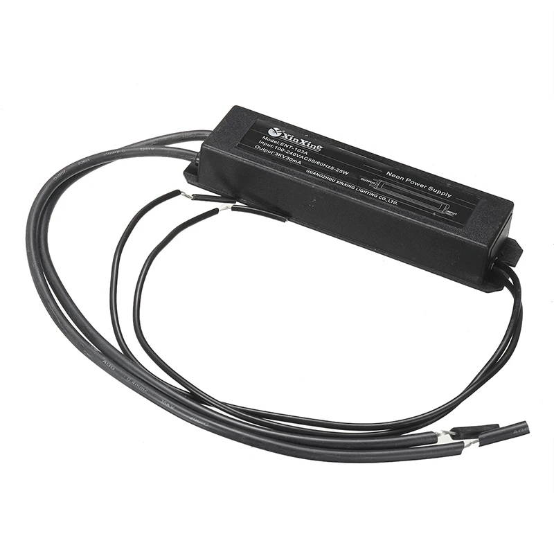 1 шт. стеклянный неоновый светильник электронный трансформатор источник питания