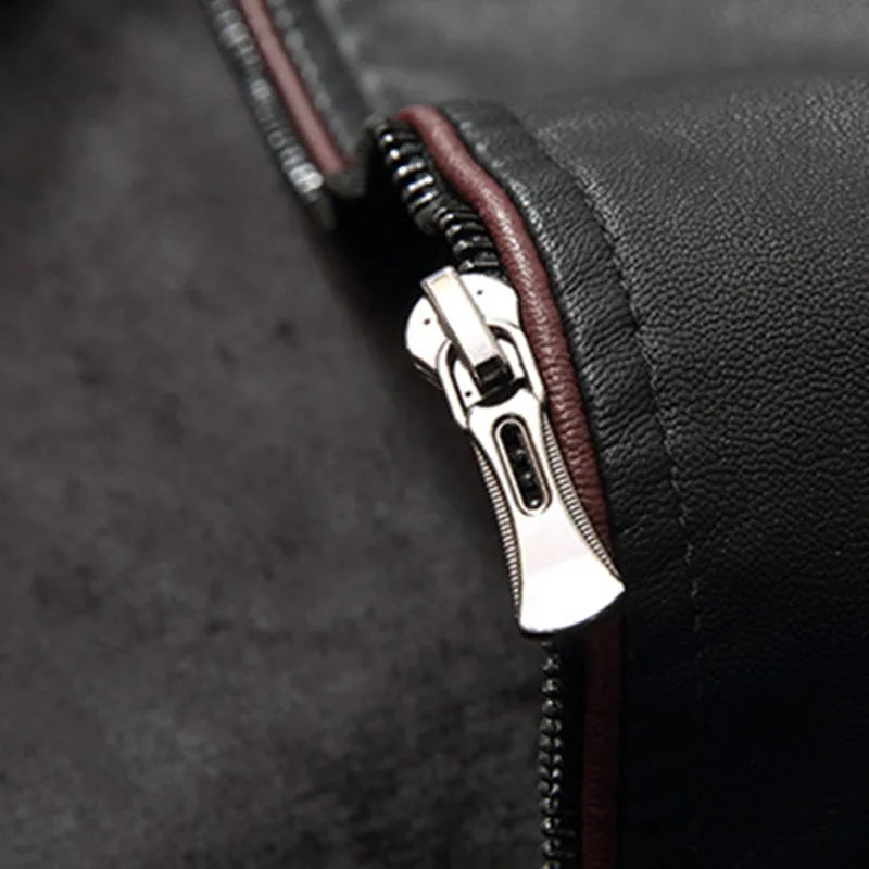 BOLUBAO Новая зимняя мужская кожаная куртка Мужская модная высококачественная