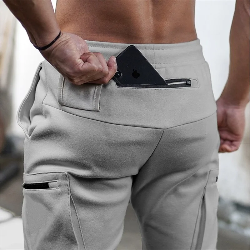 

Fashion Men pants Sweatpants Man Gyms Workout Fitness Sports Trousers Male Running Skinny Track Pants Training Jogger Pants men