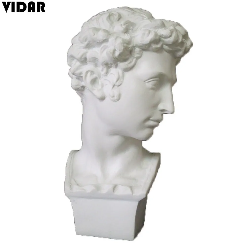 VIDAR 15 см мини-гвардия Giuliano медицинская Смола маленькая статуя голова эскиз пакет