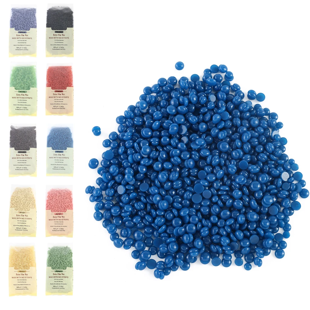 

Professional Hard Wax Depilatory Pearls 500 G, Waxing Pellets, Solid