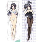Seishun Buta Yarou Sakurajima Mai Подушка Dakimakura чехол аниме девушка обнимающая Подушка Чехол