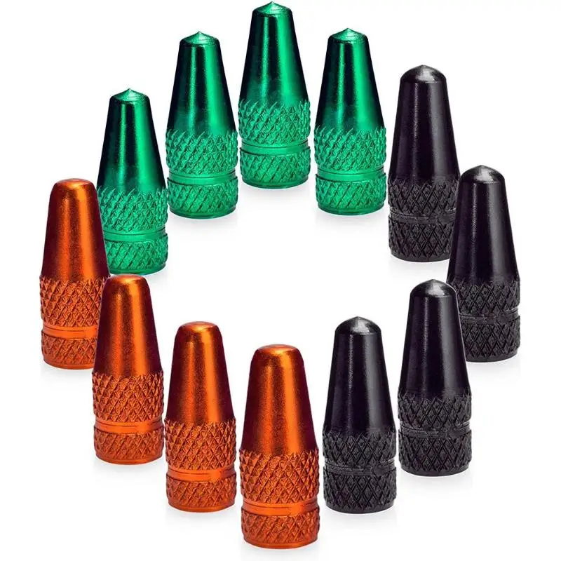 Колпачки клапанов для велосипеда с французским дизайном алюминиевые колпачки