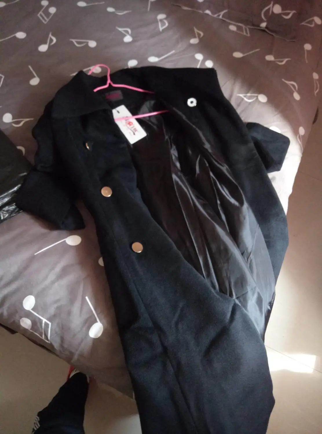 Двубортное шерстяное пальто Женское зимнее утепленное длинное кашемировое в