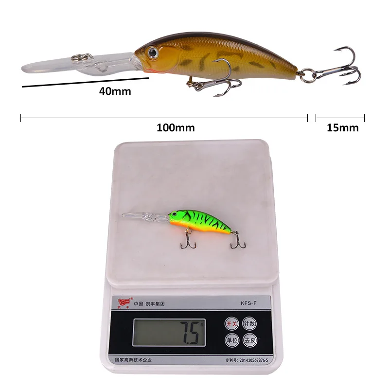 Приманка для пресноводной рыбалки блёстки 7 5 г 10 см | Спорт и развлечения