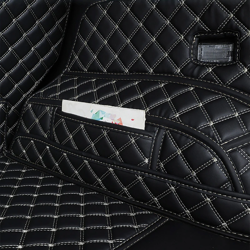 

KADULEE leather car trunk mats for Haval F7 F7x 2019 2020 2021 years cargo liner accessories interior boot