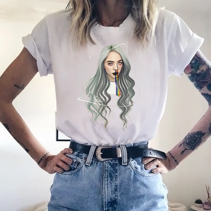 Новинка Billie Eilish белая футболка Черная Мужская футболка Titanfall BE Logo Print Модальные Мягкие Летние топы с коротким рукавом Homme