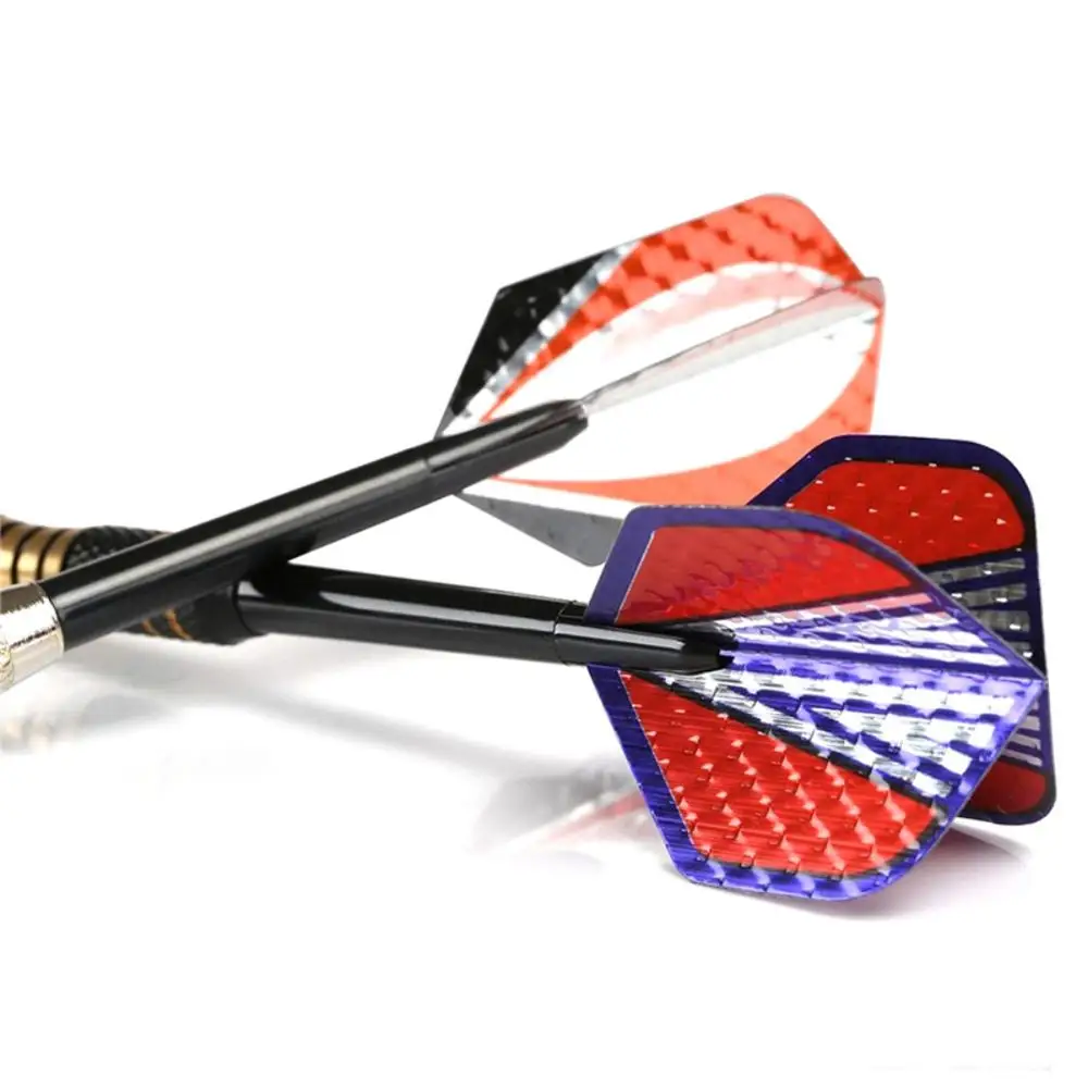 

15/30 PCS Darts Accessories Reflective Print Laser Dart Wing Darts Flights For Hunting PVC Nice Dart Flights Sets Utensils